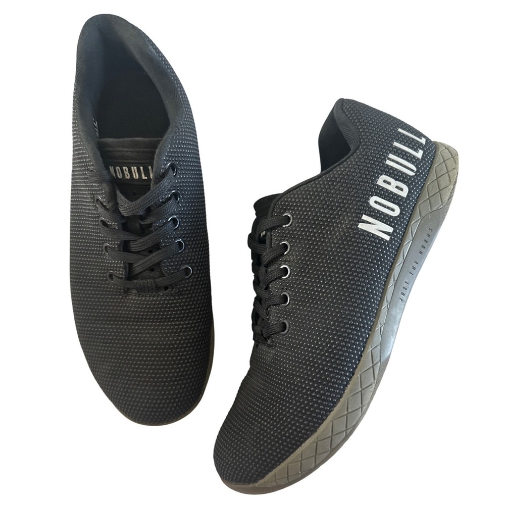 NOBULL Unisex Outwork Strength Training Shoes Super Fabric Black M 8 W 9.5 $149